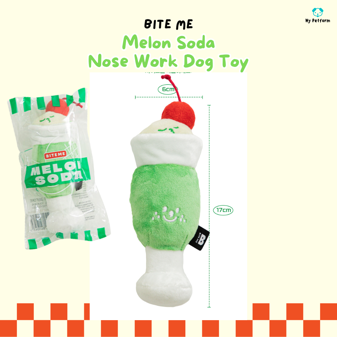 需訂貨【BITE ME】🍈Melon Soda 蜜瓜梳打藏食玩具