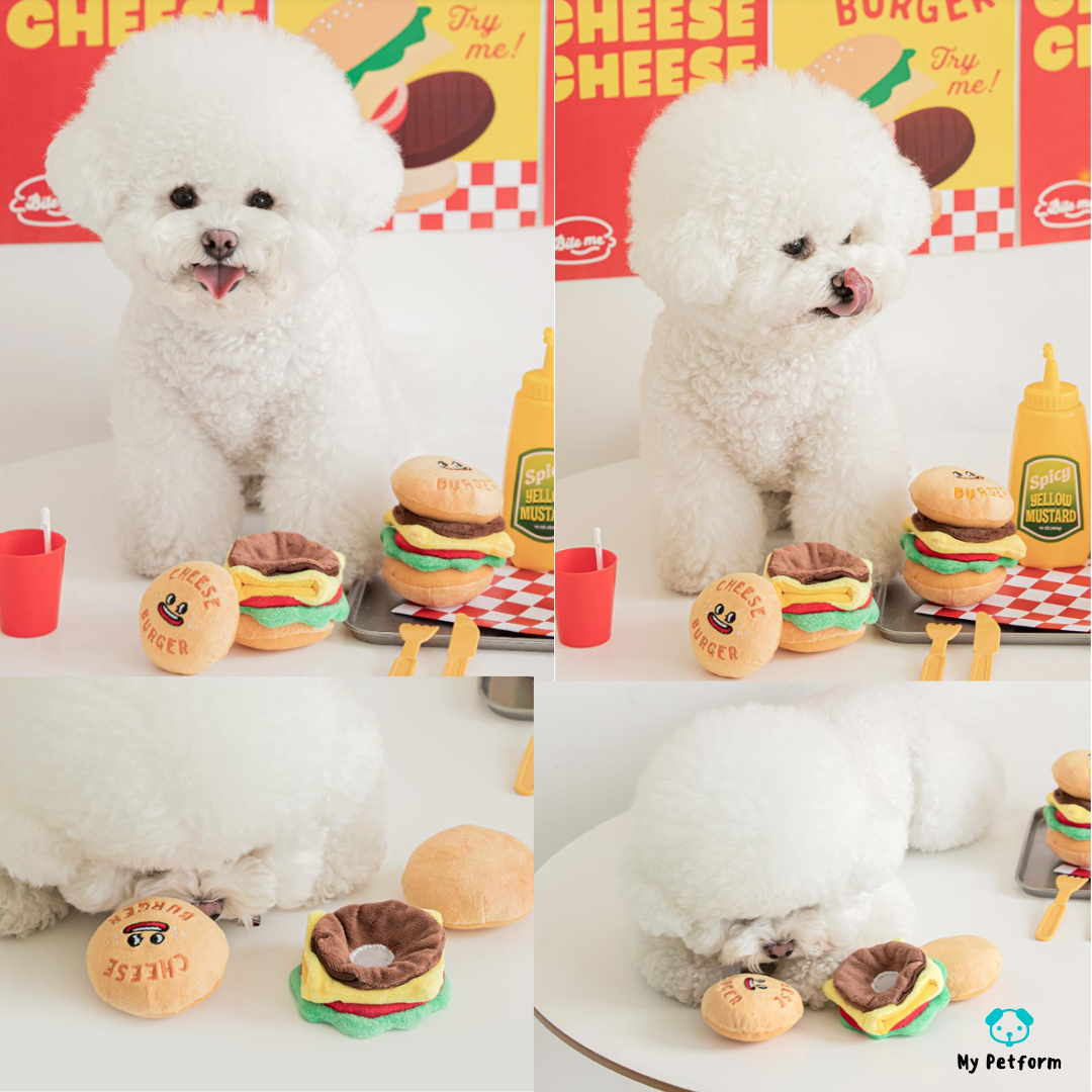 【BITE ME】Mini Burger🍔迷你漢堡藏食玩具