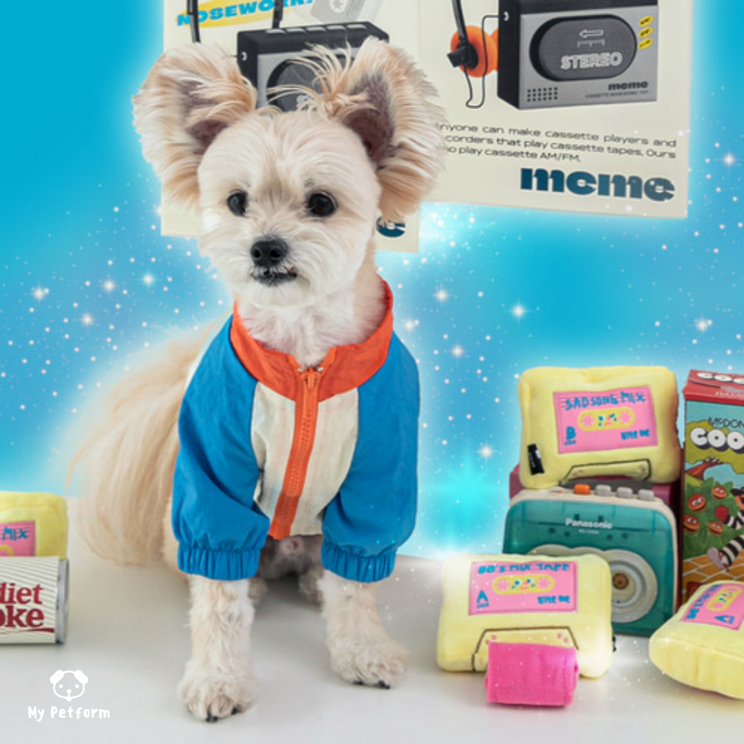 【BITE ME】Cassette Nose Work Dog Toy📼 錄音帶藏食玩具