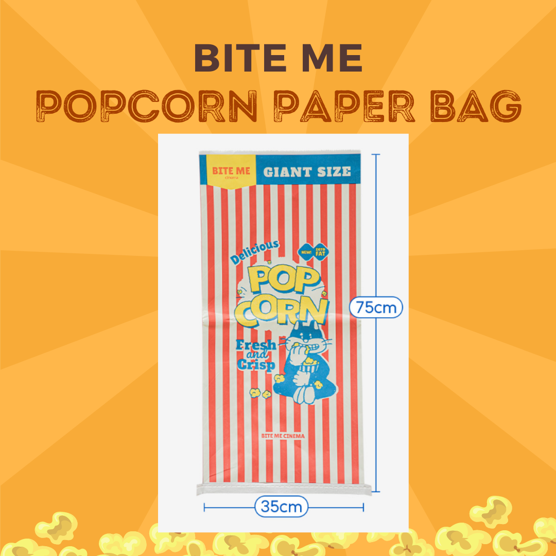 【需預訂】BITE ME爆谷🍿貓貓紙袋