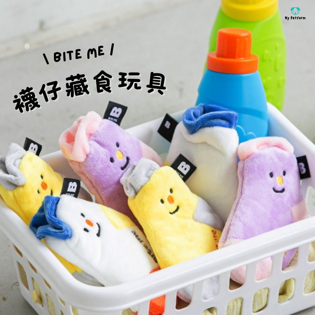 【BITE ME】一套三隻襪仔🧦藏食玩具