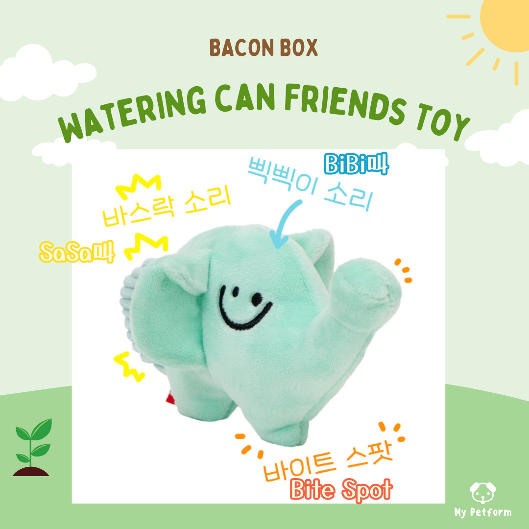 【Bacon Box】🐘小象水壺寵物玩具