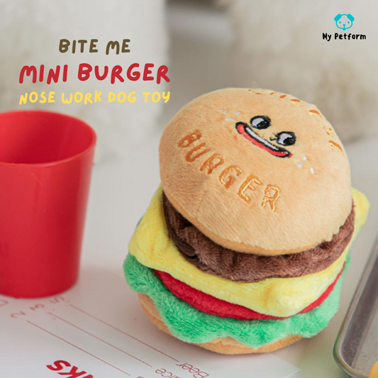 【BITE ME】Mini Burger🍔迷你漢堡藏食玩具