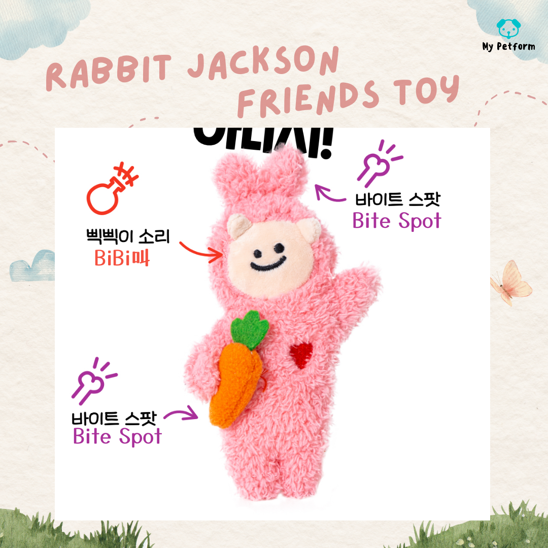【Bacon Box】🐰Rabbit Jackson Friends Toy